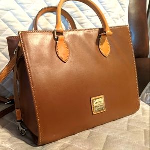 Dooney Bourke Smooth Leather Janine Tote
